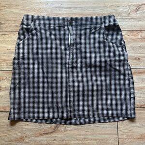 Hollister Plaid Skirt
